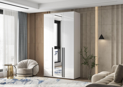 Шкаф Норд с зеркалом 3-х створчатый