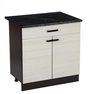 Шкаф напольный Н600-1Мальва 600х840х450 Венге-Лоредо