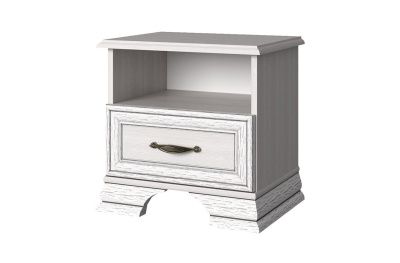 Тумба прикроватная 1S, TIFFANY, цвет вудлайн кремовый