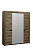 Шкаф для одежды 33.01 Лючия 4-х дверный, Кейптаун, распашной, ЛДСП, в спальню,прямой, с полками,для дома