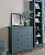 Комод САГА, цвет Темно-Бирюзовый, ширина 92 см, с выдвижными ящиками, напольный на ножках для спальни или прихожей