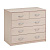 Комод 5 ящиков 900х480х800 Венге светлый