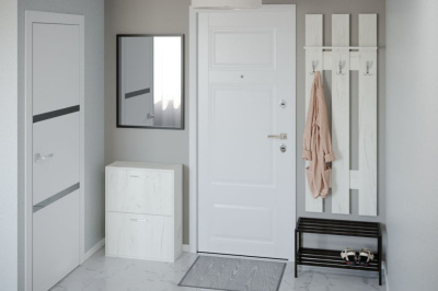 Обувница 2 секции Дуб грей