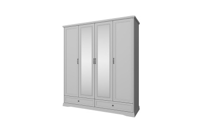 VALENCIA, Шкаф 4DG2S Z. Цвет СЕРЫЙ