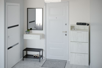 Обувница 3 секции Дуб грей