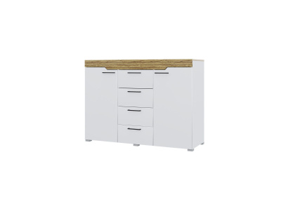 Комод Милана, цвет Белый/Сосна гранд