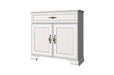 Тумба 2D1S, TIFFANY, цвет вудлайн кремовый