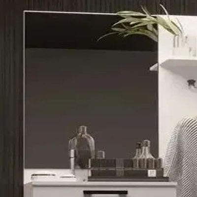 ЛДСП Прихожая НИКА з500 Зеркало, цвет Белый гладкий