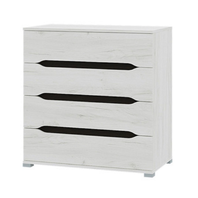 Комод 800 Вега, цвет Крафт белый/Венге