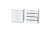 Комод 1 Иннэс 7 Белый, ширина 80 см, комод с ящиками, в гостиную, в спальню