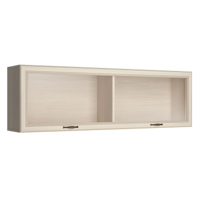 Полка навесная 2 1300 Сиена, цвет Бодега белый