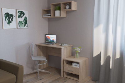 Стол компьютерный СК-16 Дуб сонома