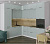 Кухонный гарнитур Лиора гранд прайм 2200*2500мм угловая ширина 220*250см цвет сумерки/белый/дуб бунратти с выдвижными ящиками,с пеналом