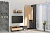 Гостиная МС Лион набор 6, ширина 258 см, комплект мебели в гостиную, тумба под тв, полка