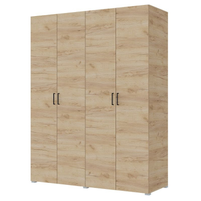 Шкаф 4ств 1600 Бостон, цвет Крафт золотой (штанга+полки)