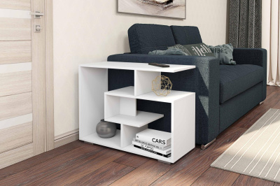 Стол приставной Лабирирнт белый