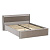 Кровать 34.25-02 Фантазия New с ортопедическим основанием, Кашемир / дуо, ширина 160 см, двуспальная для спальни