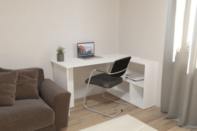 Стол письменный СП-3 Белый