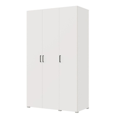 Шкаф 3ств 1500 Бостон, цвет Белый (полки+штанга)