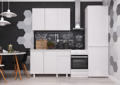 Кухня Point 120, цвет Белый