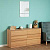Комод Варма, 6 ящиков, горизонтальный, 160х78х40 см, шпон натурального дерева, дуб беленый, ширина 160 см под тв-зону, тумба под телевизор в спальню